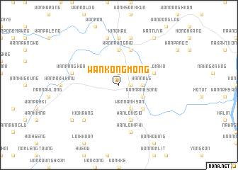 map of Wān Kongmöng