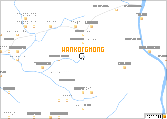 map of Wān Kongmöng