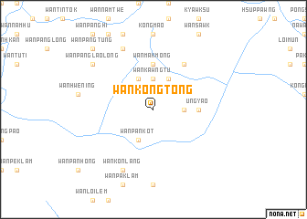 map of Wān Kongtong