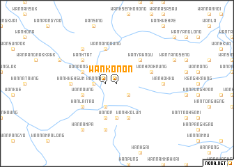 map of Wān Kön