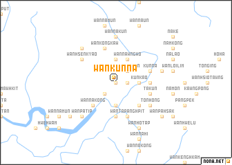 map of Wān Kunna