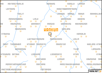 map of Wānkun