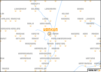 map of Wānkun