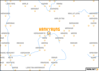 map of Wān Kyaung