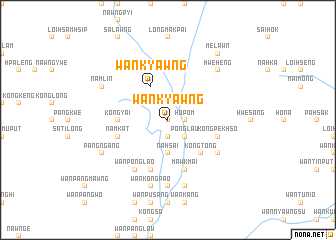 map of Wān Kyawng