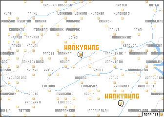 map of Wān Kyawng