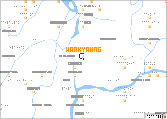 map of Wān Kyawng