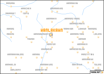 map of Wān Lakawn