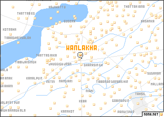 map of Wān Lākha