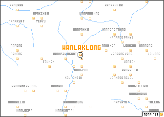 map of Wān Laklong