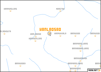 map of Wān Lao-sao