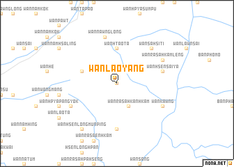 map of Wān Lao-yāng