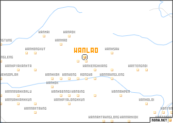 map of Wān Lao