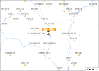 map of Wān Lao