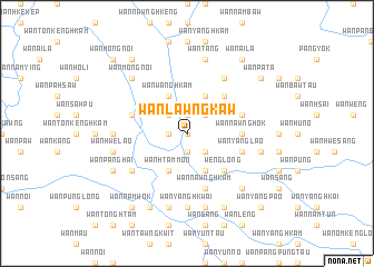 map of Wān Lawngkaw