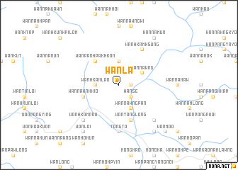 map of Wān Lā