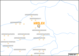 map of Wān Lēk