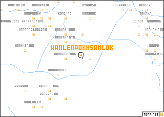 map of Wān Lenpokhsamlok