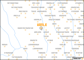 map of Wān Le