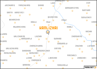 map of Wanlizhai