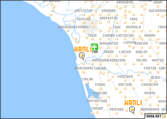 map of Wan-li