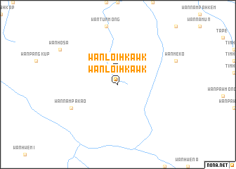 map of Wān Loi-hkawk