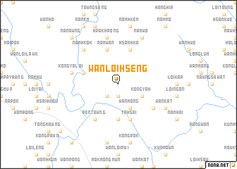 map of Wān Loi-hseng