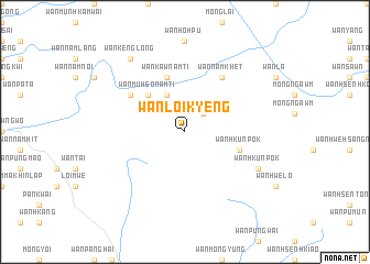 map of Wān Loi-kyeng