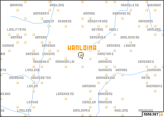 map of Wān Loi-ma