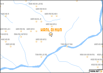 map of Wān Loi-mun