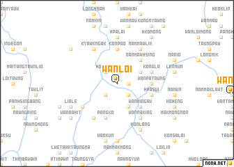 map of Wan Loi