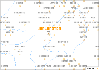 map of Wan Longyon