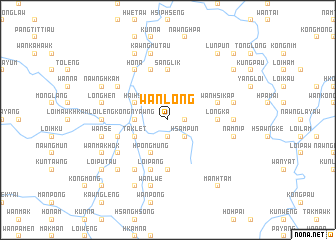 map of Wān-long