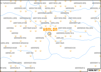 map of Wān Lön