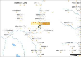 map of Wān Makhsan