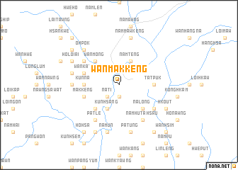 map of Wān Makkeng