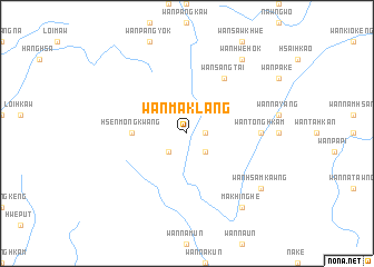 map of Wān Māklāng