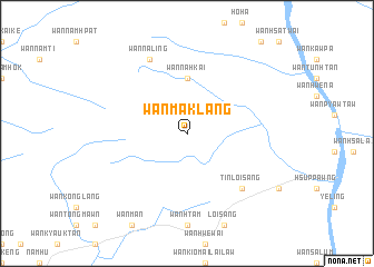 map of Wān Maklāng