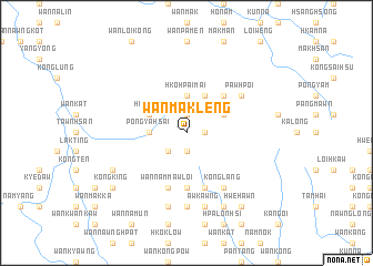 map of Wān Mak Leng