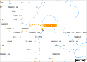 map of Wān Makmöngkwai