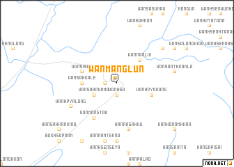 map of Wān Manglün