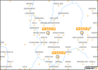 map of Wān Maü