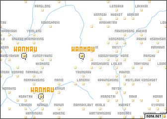 map of Wān Mau