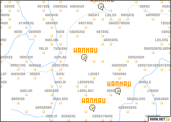 map of Wān Maü