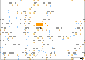 map of Wānmau