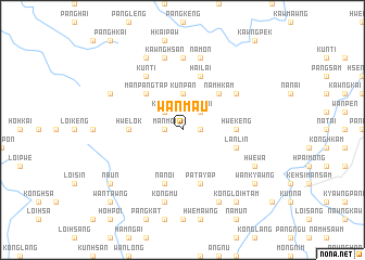 map of Wān Mau