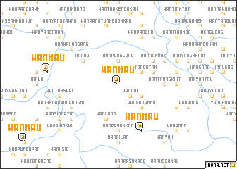 map of Wān Maū