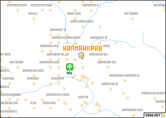 map of Wān Mawkpao