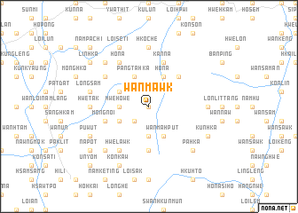 map of Wān Mawk