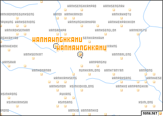 map of Wān Mawnghkam-u